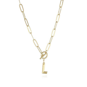 Collier Pendentif Lettre