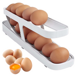 🥚Boîte de rangement automatique pour porte-œufs à défilement