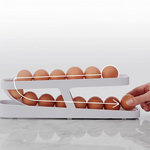 🥚Boîte de rangement automatique pour porte-œufs à défilement