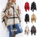 Ciaovie™ Pull châle à Carreaux - ciaovie