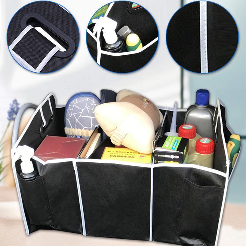 Boîte De Rangement Pliante Pour Coffre De Voiture