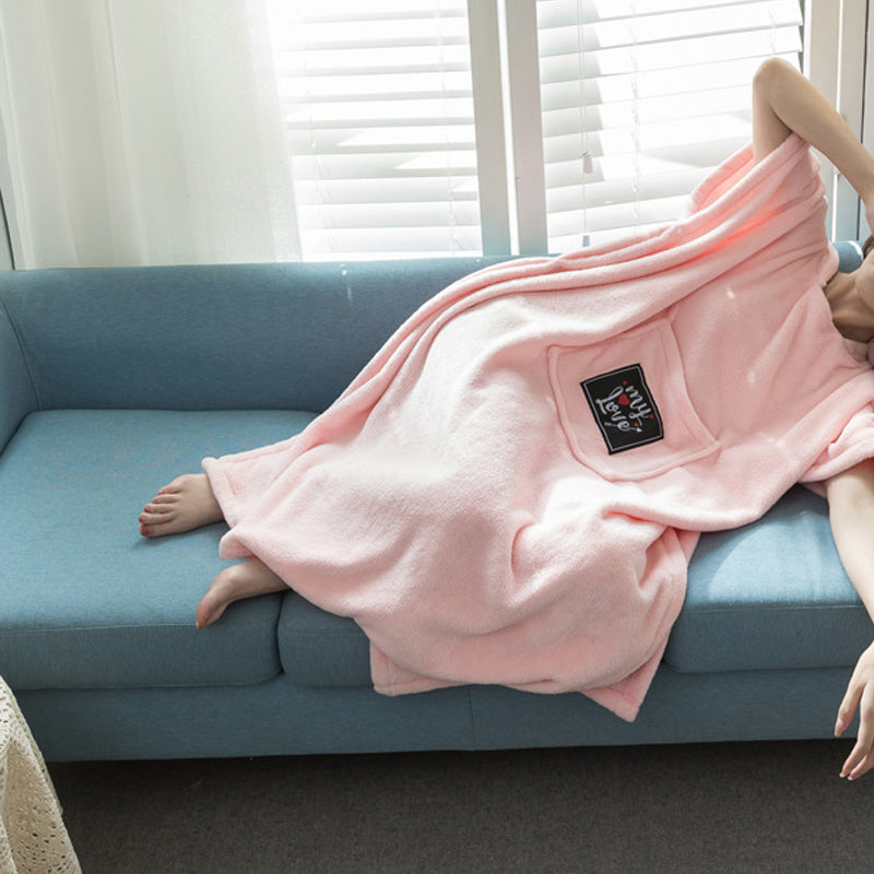 Peignoir pull en molleton de coton doux Girly