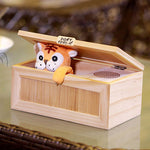 Ciaovie™ Boîte Inutile Tigre en Bois - ciaovie