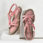 Ciaovie Sandales Plates à Fleurs - ciaovie