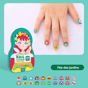 Autocollants pour ongles pour enfants(520pcs)