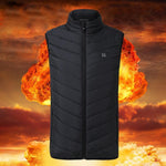 Hommes Chauffé Gilet Isolé Veste - ciaovie
