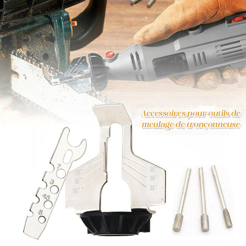 Accessoires pour outils de meulage de tronçonneuse
