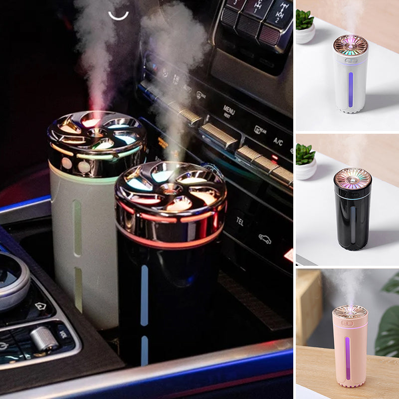 Humidificateur pour Voiture avec Lumière Colorée
