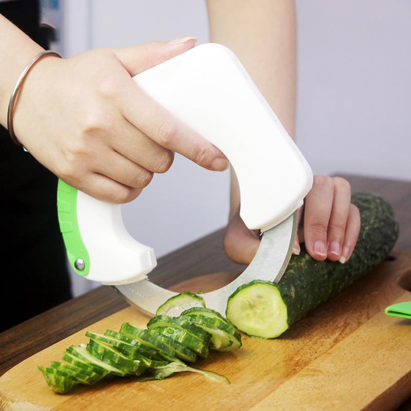 Couteau de Cuisine en Forme d'Anneau