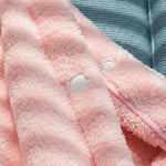 Peignoir pull en molleton de coton doux Girly