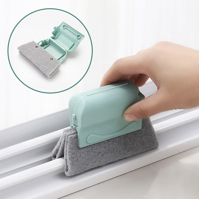 Brosse de Nettoyage Magique pour Rainures de Fenêtre et de Porte