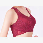 Ciaovie Soutien-gorge sans armatures en dentelle avec boucle latérale sur le côté - ciaovie