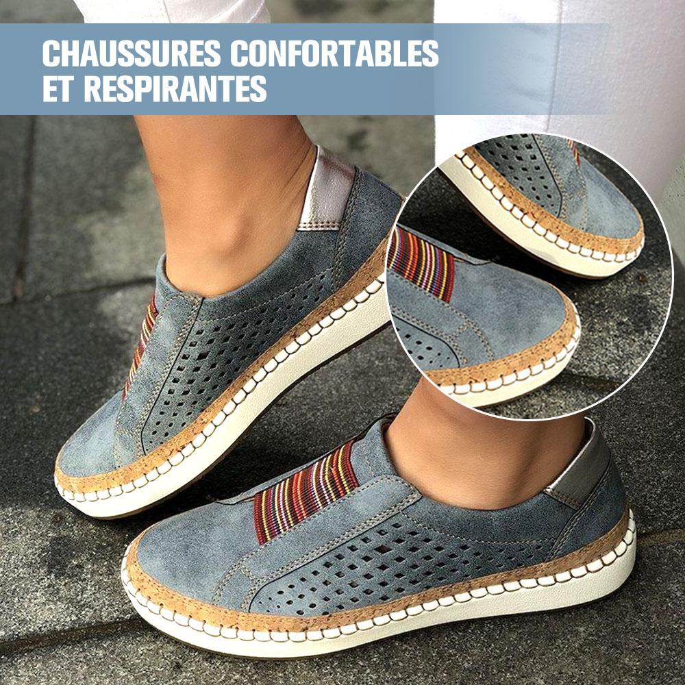 Ciaovie™ Chaussures À Bout Rond Évidé - ciaovie