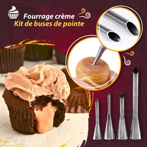 Kit de Buses de Pointe pour Fourrage à la Crème (3 pièces)