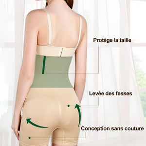 Pantalon Taille Haute Sans Couture