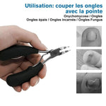 Ensemble de Coupe-Ongles en Acier Inoxydable 304 - ciaovie
