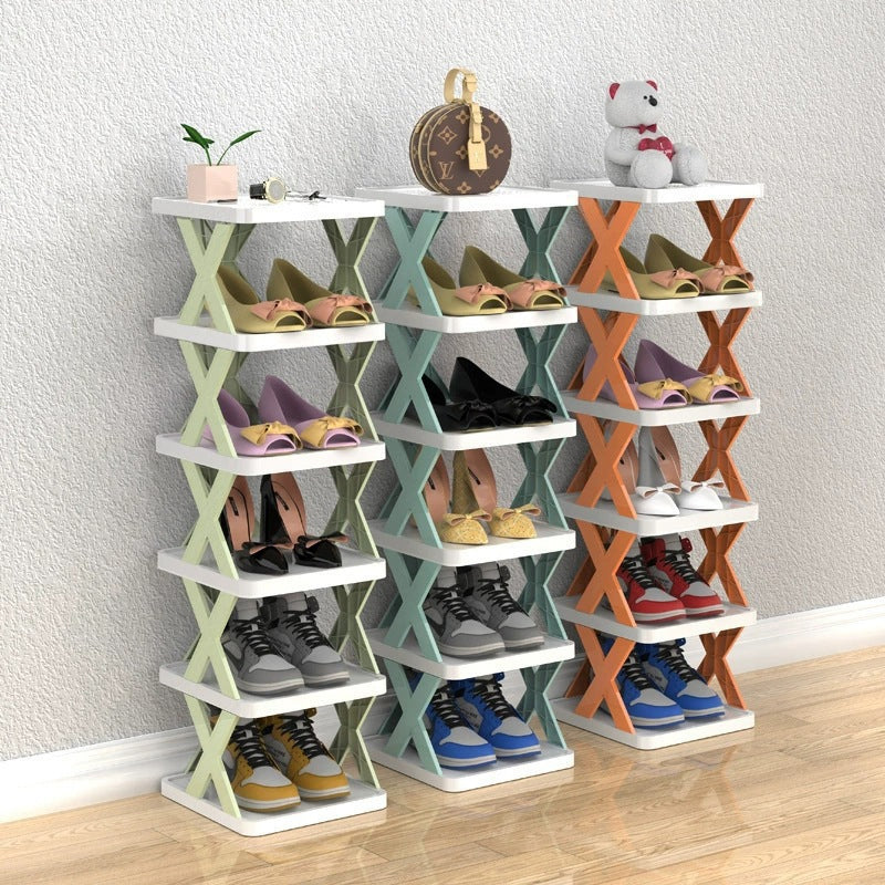 Organisateur de rangement pour étagère à chaussures multicouche