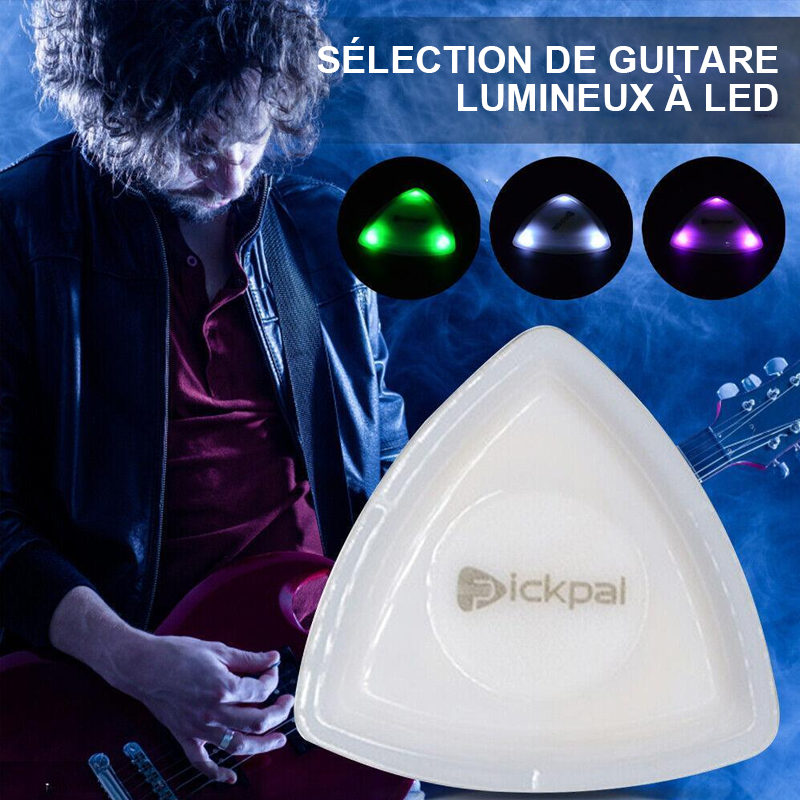 Aiguille de guitare lumineuse