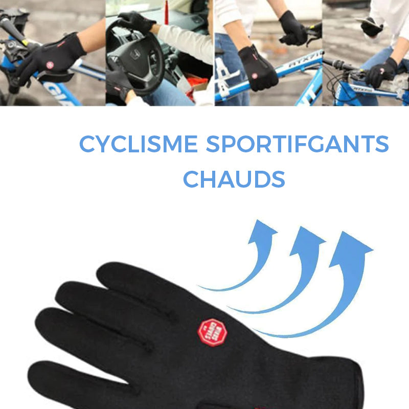 Gants Thermiques Chauds Pour Le Cyclisme ,Course à Pied ,Conduite