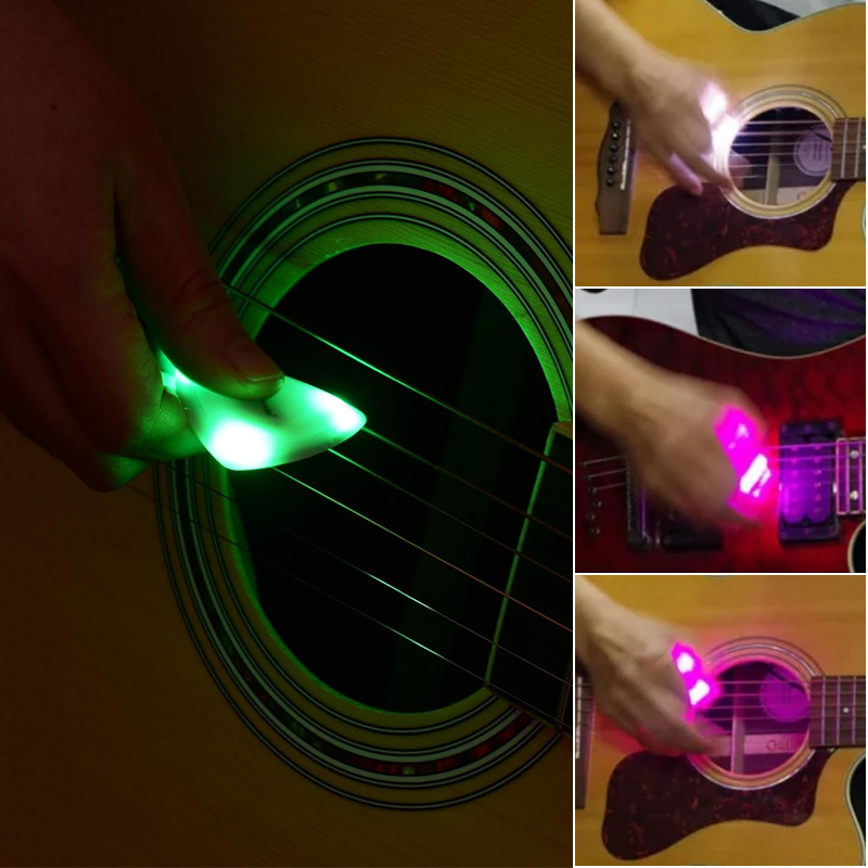 Aiguille de guitare lumineuse