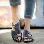 Ciaovie Pantoufles d’Été Chic avec Des Rivets - ciaovie