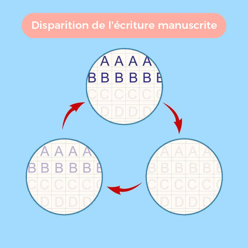 Cahier d'exercices magiques