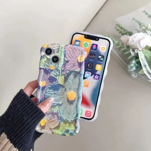 ✨Étui de téléphone exquis de peinture à l'huile colorée pour iphone✨