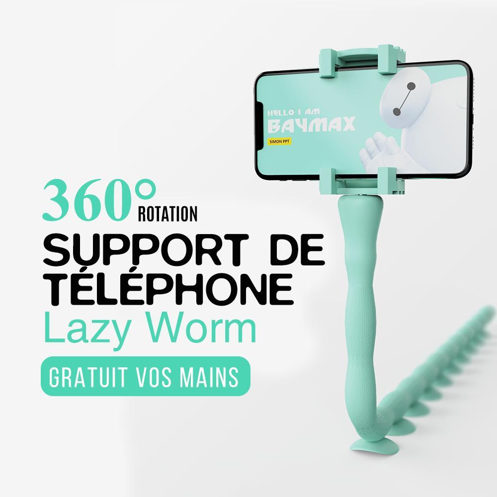 Support de téléphone portable Lazy Worm - ciaovie