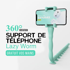 Support de téléphone portable Lazy Worm - ciaovie
