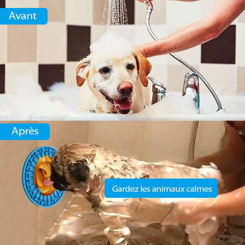 Tapis à Lécher en Silicone pour Chien - ciaovie