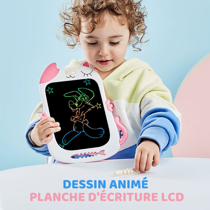 Dessin Animé Planche D'écriture LCD Colorée - ciaovie