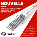 Baguette de Soudure en Aluminium