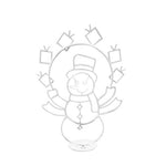 Lumière Boule de Neige Animée Ludique