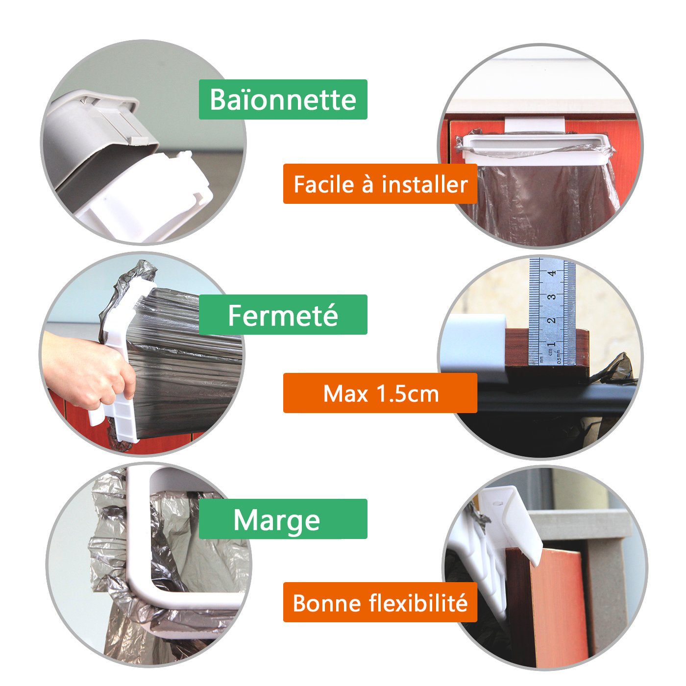 Ciaovie™ Support de Sac Poubelle à Suspendre - ciaovie