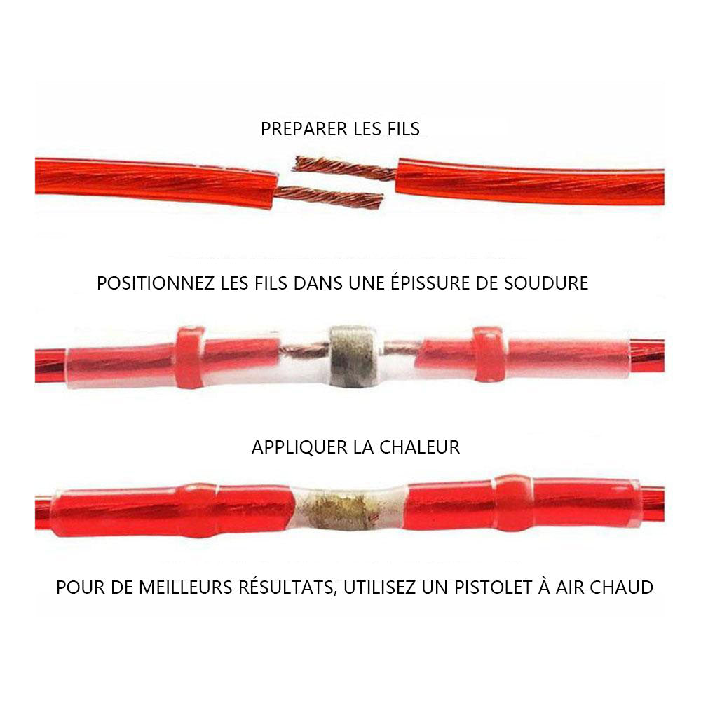 Electriques Souder Gaine Thermorétractable - ciaovie