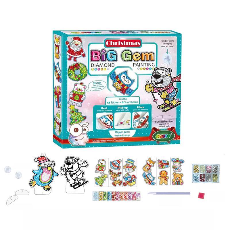Autocollants De Peinture Au Cristal Pour Enfants