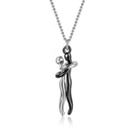 Collier d'Embrassement en Style Amour