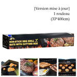Tapis De Barbecue Avec Boîte De Coupe