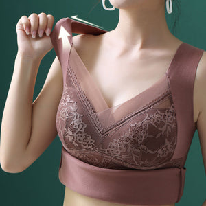 Sous-vêtement thermique à soutien-gorge intégré 2 en 1