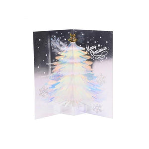 Carte Pop-up 3D De Sapin de Noël
