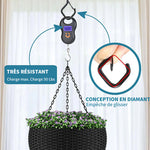 Crochets mousquetons carrés