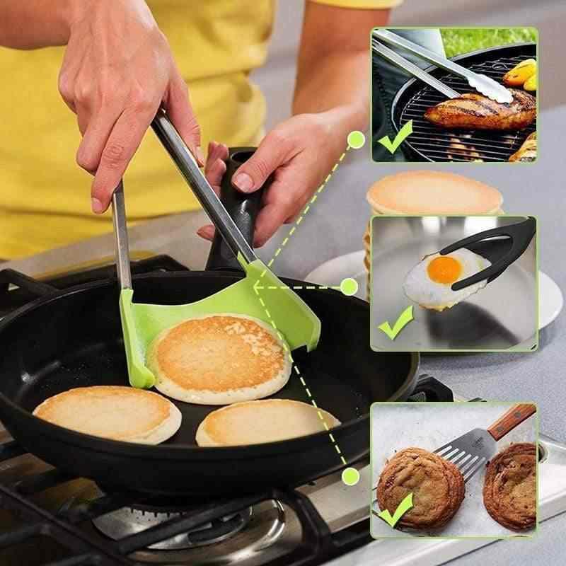 2 en 1 Spatule et Pince de la Cuisine