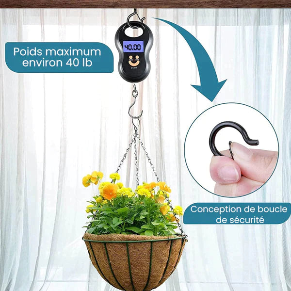 Crochets mousquetons carrés