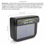 Ventilateur Solaire Pour Voiture - ciaovie