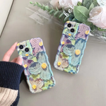 ✨Étui de téléphone exquis de peinture à l'huile colorée pour iphone✨