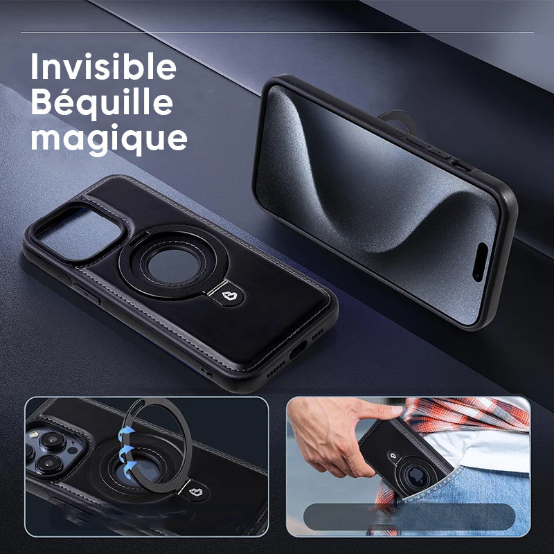 Luxueux étui invisible pour iPhone
