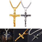 Collier en or avec croix de Jésus de Pâques