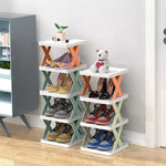 Organisateur de rangement pour étagère à chaussures multicouche