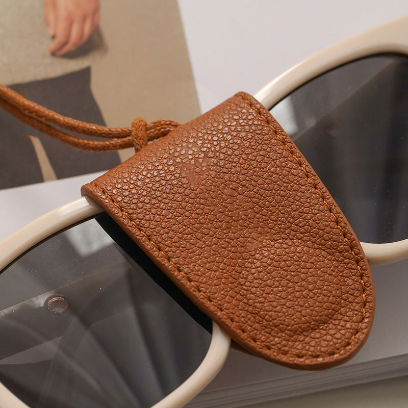 Porte-lunettes en Cuir PU