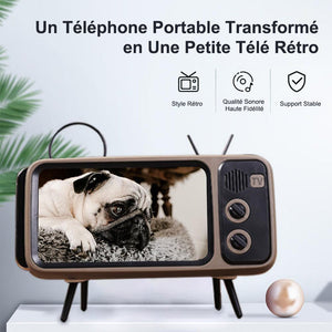 Téléphone Mobile Haut-Parleur Rétro Tv Bluetooth - ciaovie